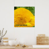 Zonnebloem Kunstprints Decoratie Bloemen (Keuken)