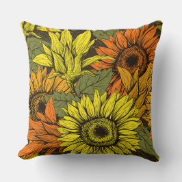 Zonnebloem Kussen