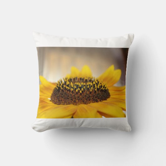 Zonnebloem Kussen (Voorkant)