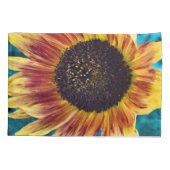 Zonnebloem Kussensloop (Achterkant)