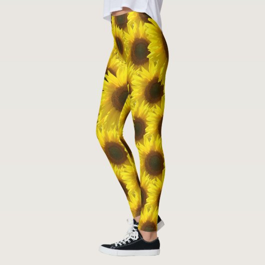 Zonnebloem kweken leggings (Links)