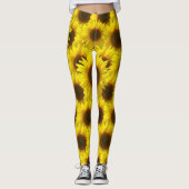 Zonnebloem kweken leggings (Voorkant)