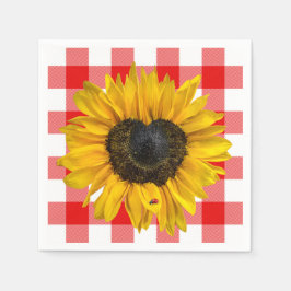 Zonnebloem Ladybug op Buffalo Play Servet