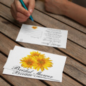 Zonnebloem Land Geel Bloemen Vrijgezellenfeest Uitnodiging Briefkaart