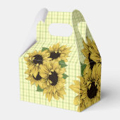 Zonnebloem Land Pset Favor Boxes Bedankdoosjes (Achterkant)