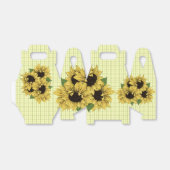 Zonnebloem Land Pset Favor Boxes Bedankdoosjes (Uitgevouwen)