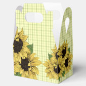 Zonnebloem Land Pset Favor Boxes Bedankdoosjes (Geopend)