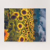 Zonnebloem Landschap Flowers Yellow Legpuzzel (Horizontaal)