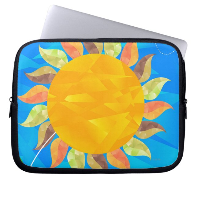 Zonnebloem Laptop Sleeve (Voorkant)
