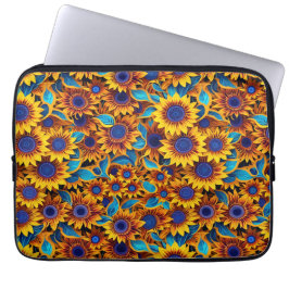 Zonnebloem Laptop Tas