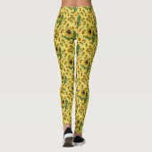  zonnebloem leggings (Achterkant)