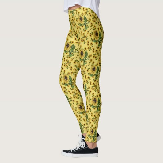  zonnebloem leggings (Links)