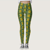 Zonnebloem Leggings (Voorkant)