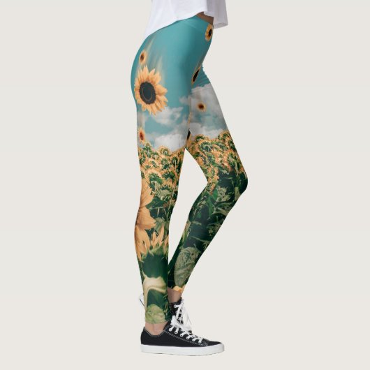 zonnebloem leggings (Rechts)