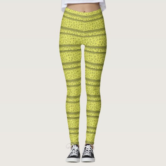 Zonnebloem Leggings (Voorkant)