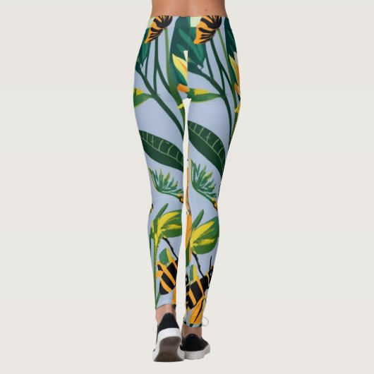 Zonnebloem Leggings (Achterkant)
