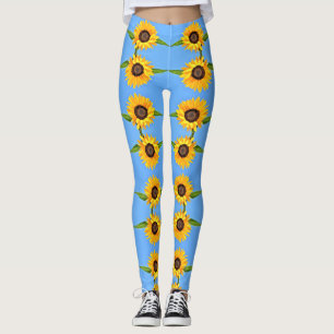 Zonnebloem Leggings Blue Sky