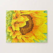 Zonnebloem Legpuzzel (Horizontaal)