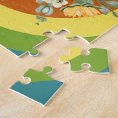 Zonnebloem Legpuzzel (Zijkant)