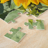 Zonnebloem Legpuzzel (Zijkant)