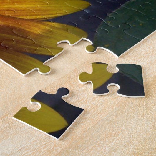 Zonnebloem Legpuzzel (Zijkant)