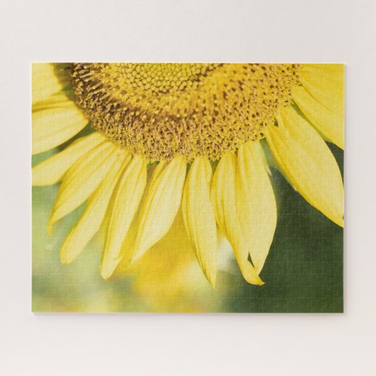 Zonnebloem Legpuzzel (Horizontaal)