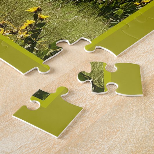 Zonnebloem Legpuzzel (Zijkant)