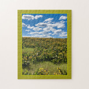 Zonnebloem Legpuzzel