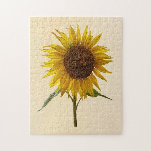 Zonnebloem Legpuzzel (Verticaal)