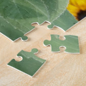  zonnebloem legpuzzel (Zijkant)