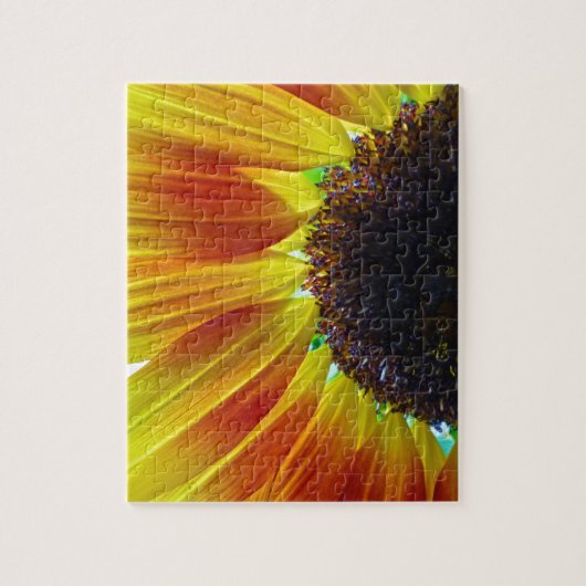 Zonnebloem Legpuzzel (Verticaal)