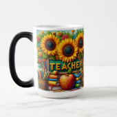 Zonnebloem Leraar Magische Mok (Links)