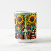 Zonnebloem Leraar Magische Mok (Midden)