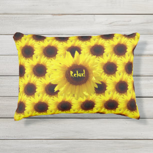 Zonnebloem - Leuke Buitensieraden voor Thuis Buitenkussen