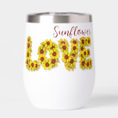 Zonnebloem Liefde (Achterkant)