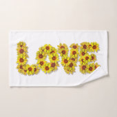 Zonnebloem Liefde Bad Handdoeken (Handdoek)