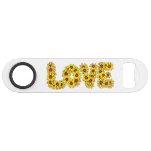 Zonnebloem Liefde Flesopener Speed Flessenopener