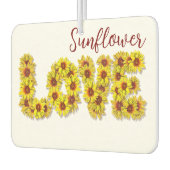 Zonnebloem Liefde Luchtverfrisser (Links)