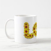 Zonnebloem Liefdesmok Koffiemok (Links)