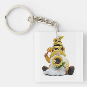 ZONNEBLOEM LIEFHEBBENDE Kabouter "SLEUTELHANGER" Sleutelhanger