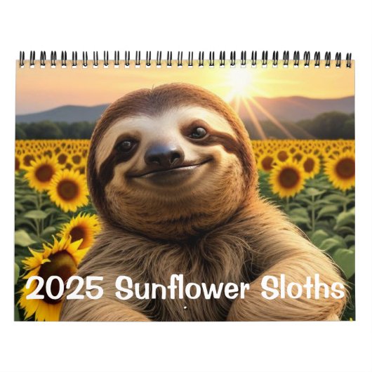 Zonnebloem luiaards kalender (Hoes)