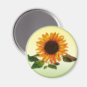 Zonnebloem Magneet (Voorkant / Achterkant)