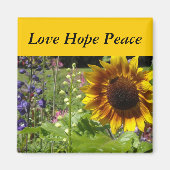 Zonnebloem Magneet (Voorkant)