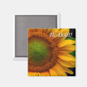 Zonnebloem Magneet (Voorkant / Achterkant)