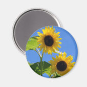 Zonnebloem Magneet (Voorkant / Achterkant)