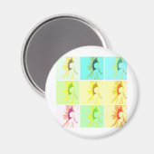 Zonnebloem Magneet (Voorkant / Achterkant)