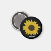 Zonnebloem Magnet (Voorkant / Achterkant)