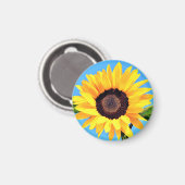 Zonnebloem Magnet (Voorkant / Achterkant)