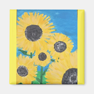 Zonnebloem Magnet