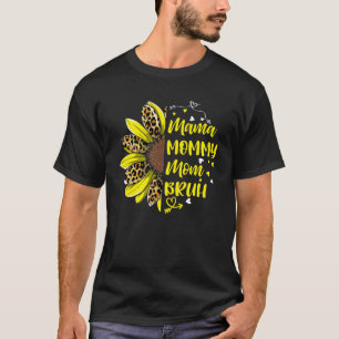 Zonnebloem Mama Moeder Bruh Vrouwen Moederdag T-shirt